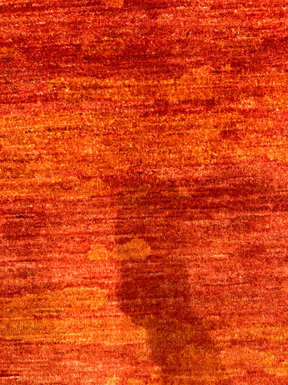 Crimson Dusk Modern Wool Rug MP5736 - 4.1 x 5.10
