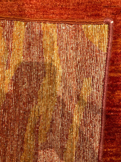 Crimson Dusk Modern Wool Rug MP5736 - 4.1 x 5.10