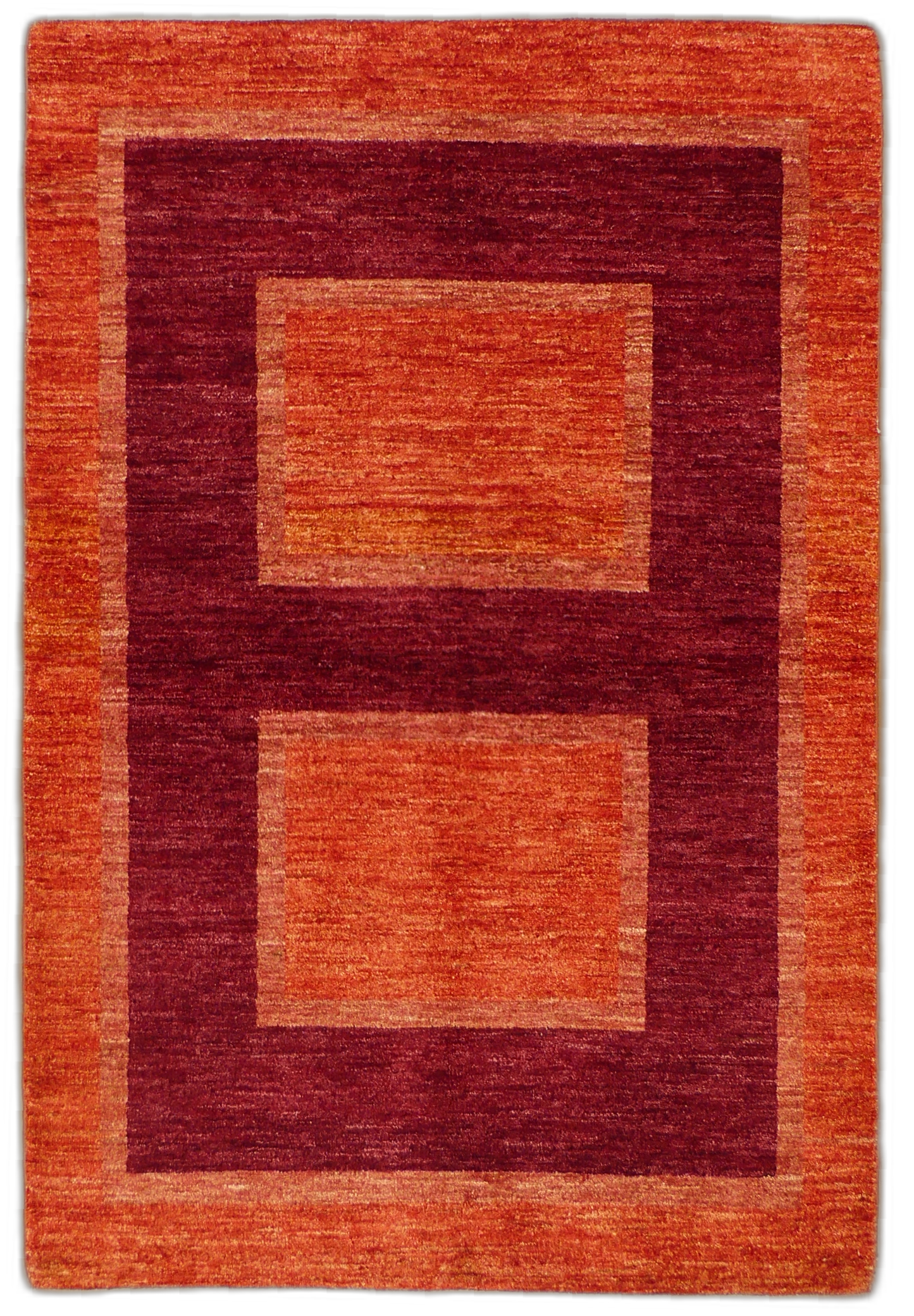 MP5748 Contemporary Geometric Wool Rug - 4 x 6