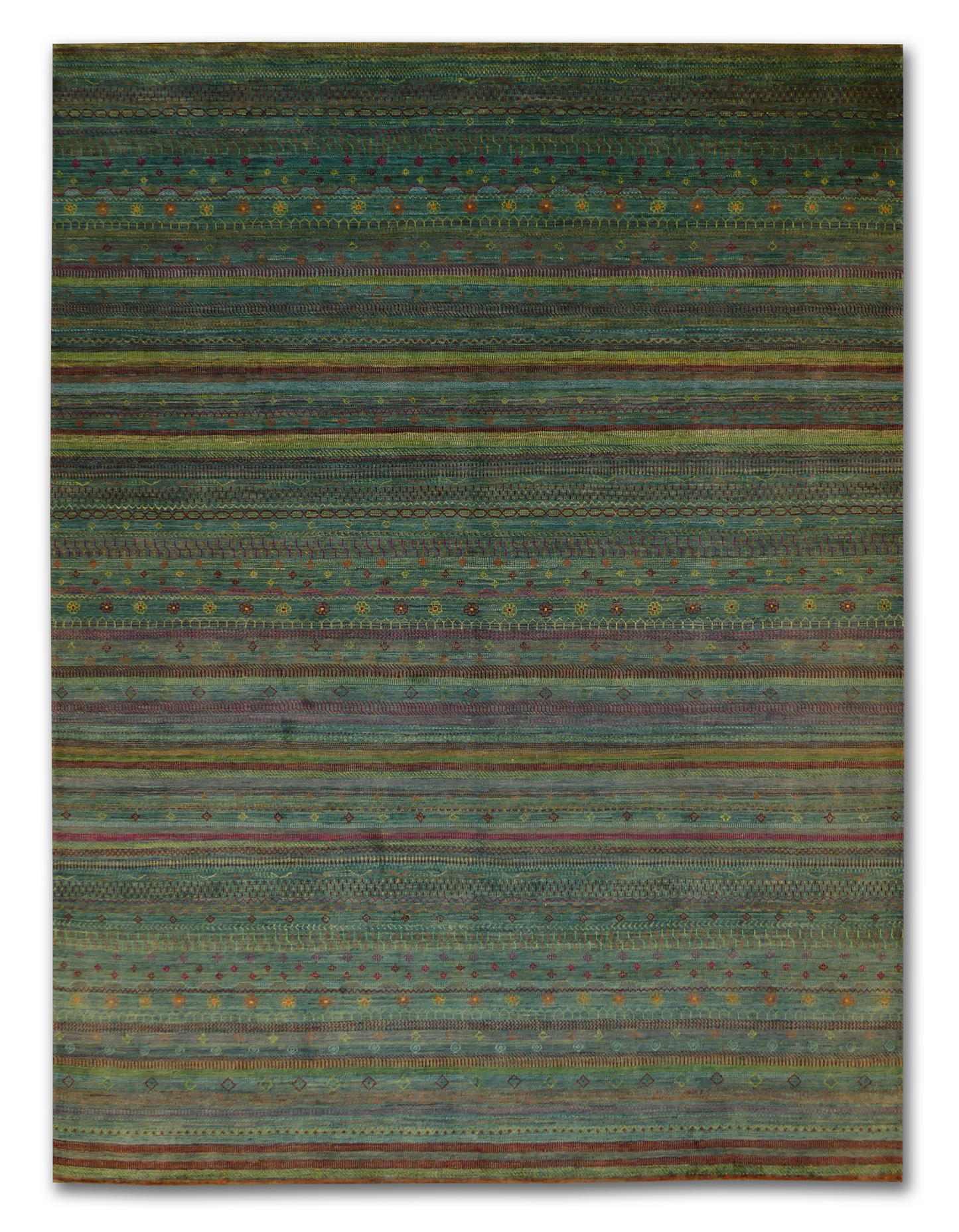 Abstract Tapestry Modern Gabbeh Wool Rug MP6243 - 10 x 14