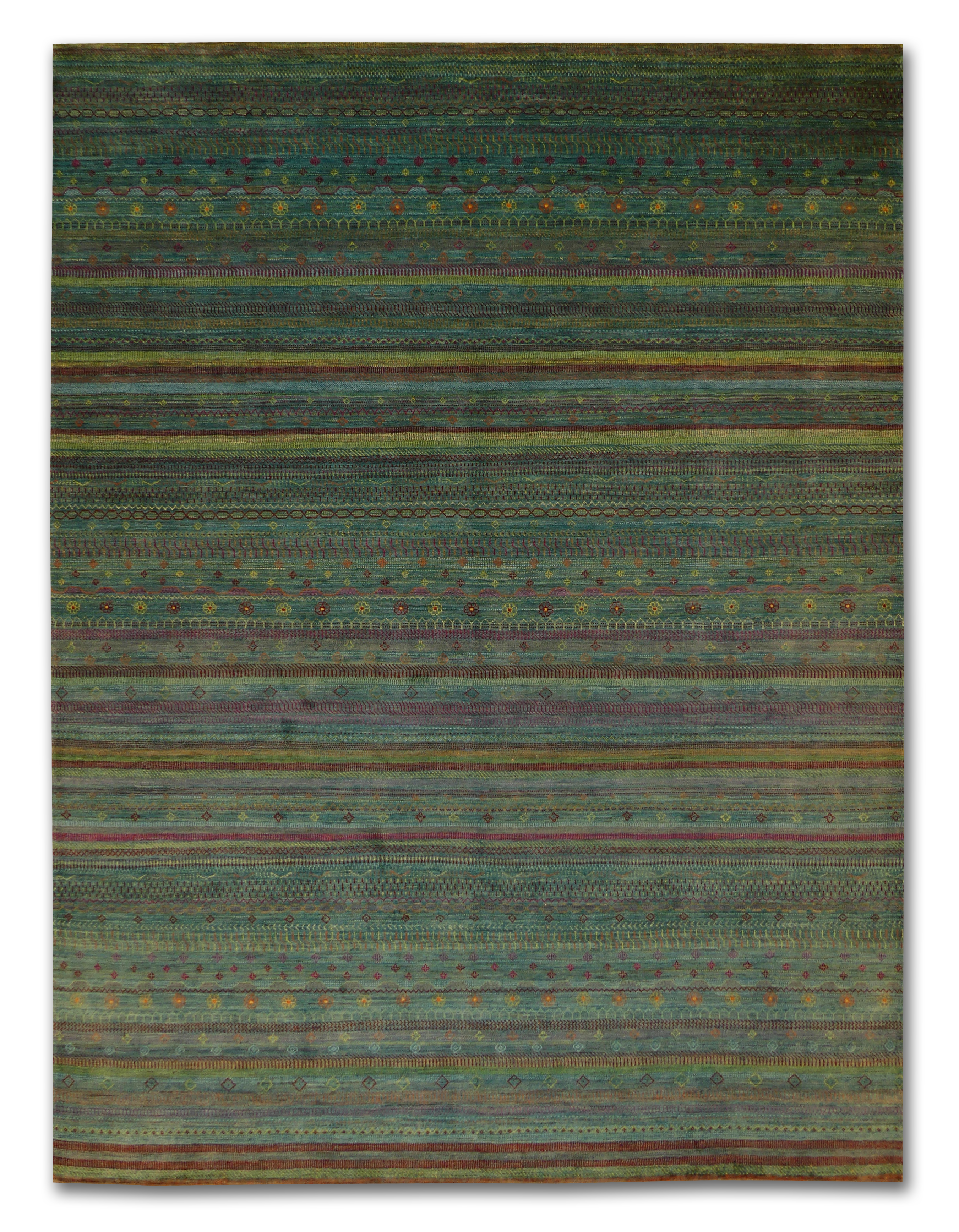 Abstract Tapestry Modern Gabbeh Wool Rug MP6243 - 10' x 13'5"