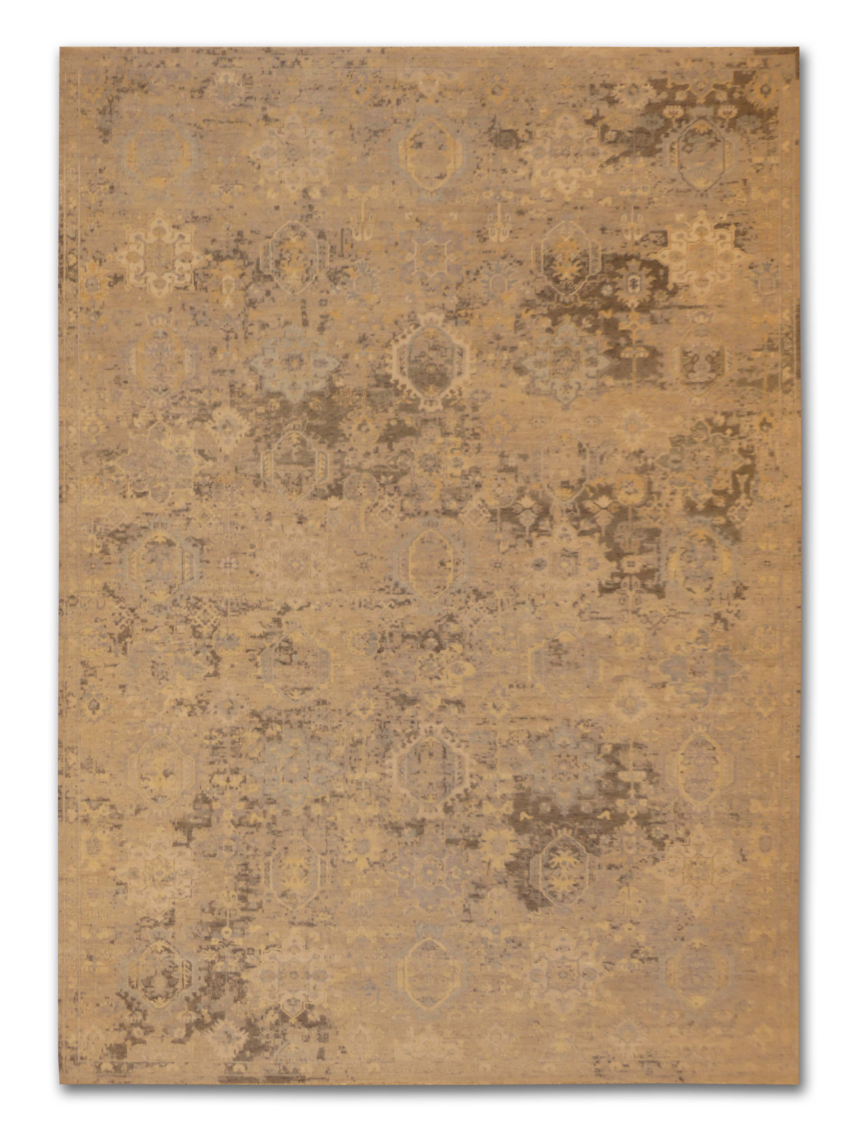 Modern Serapi Geometric Wool Rug MP6301 - 9'11" x 13'10"