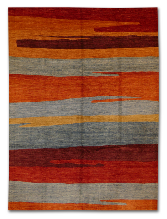 Sunset Horizon Modern Gabbeh Wool Rug MP6305 - 10 x 14