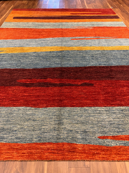 Sunset Horizon Modern Gabbeh Wool Rug MP6305 - 9.10 x 13.2