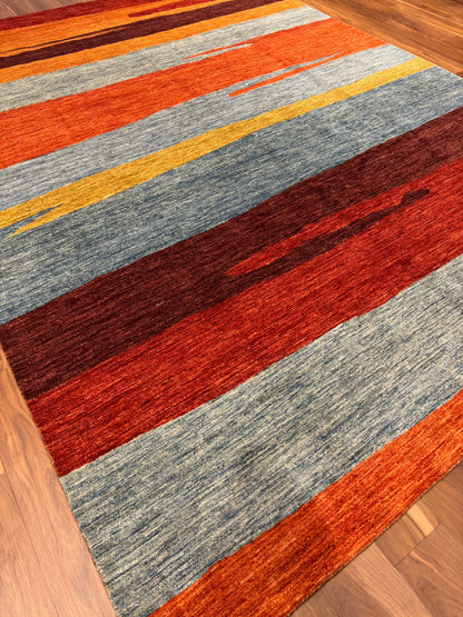 Sunset Horizon Modern Gabbeh Wool Rug MP6305 - 9.10 x 13.2