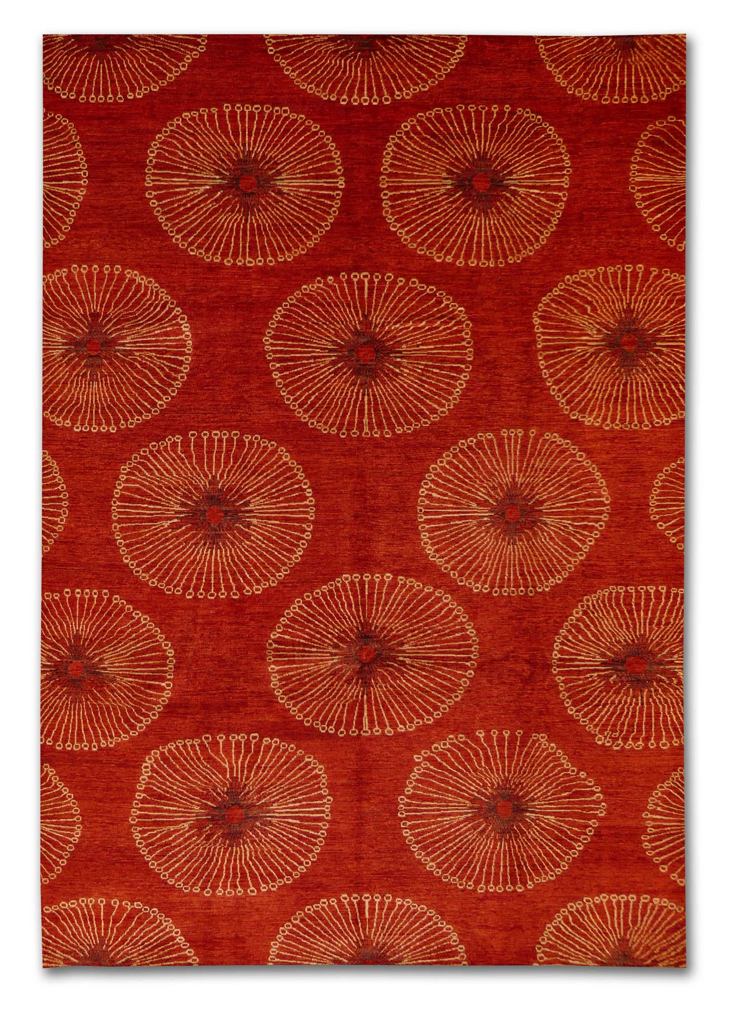 Radiant Dandelion Modern Gabbeh Wool Rug MP6309 - 9 x 12