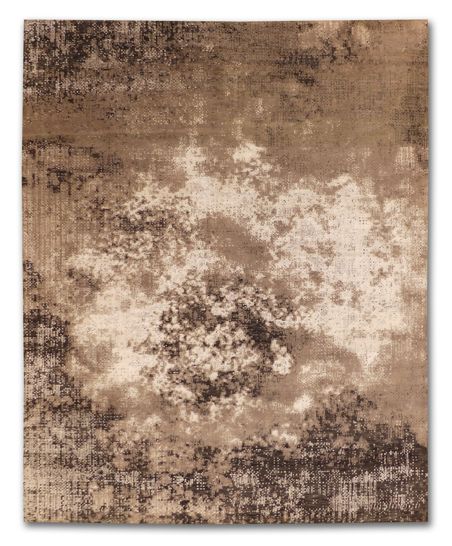 Whispering Shadows Abstract Wool/Silk Rug MP6316 - 8 x 10