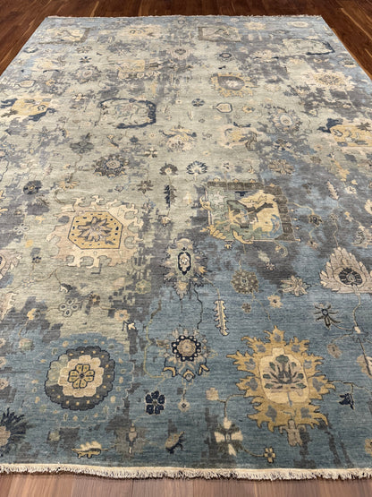 Modern Serapi Wool and Silk Area Rug MP6331 - 9.11 x 14