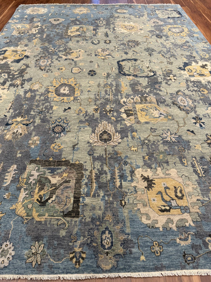 Modern Serapi Wool and Silk Area Rug MP6331 - 9.11 x 14