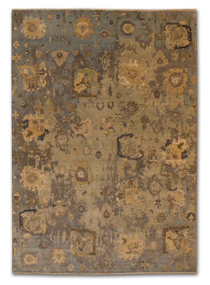 Modern Serapi Wool and Silk Area Rug MP6331 - 9.11 x 14