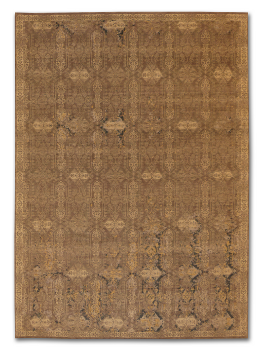 Aubusson Modern Wool Rug with Antique Charm MP6345 - 10 x 14