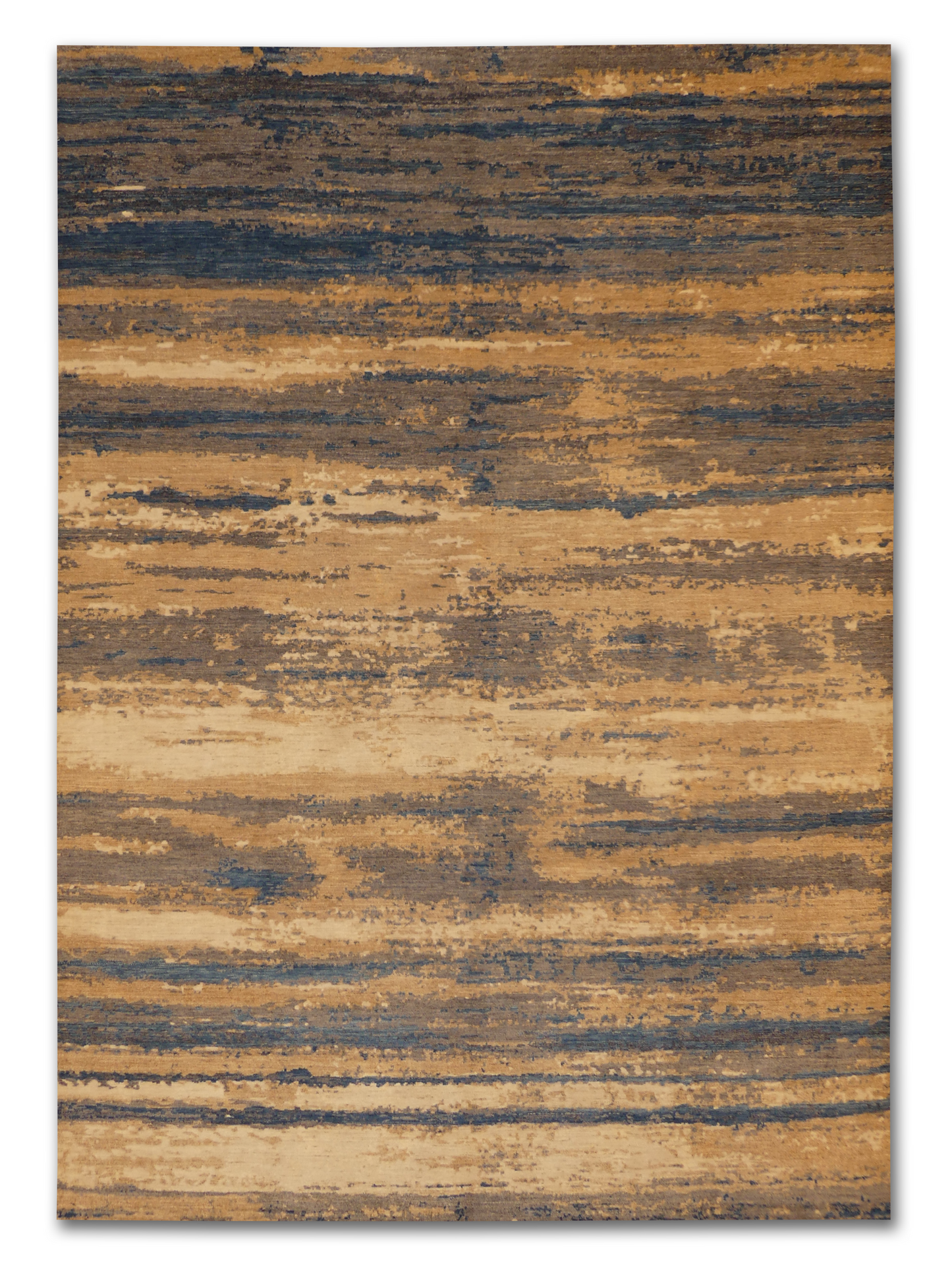 Golden Haze Abstract Wool Rug MP6352 - 10 x 14