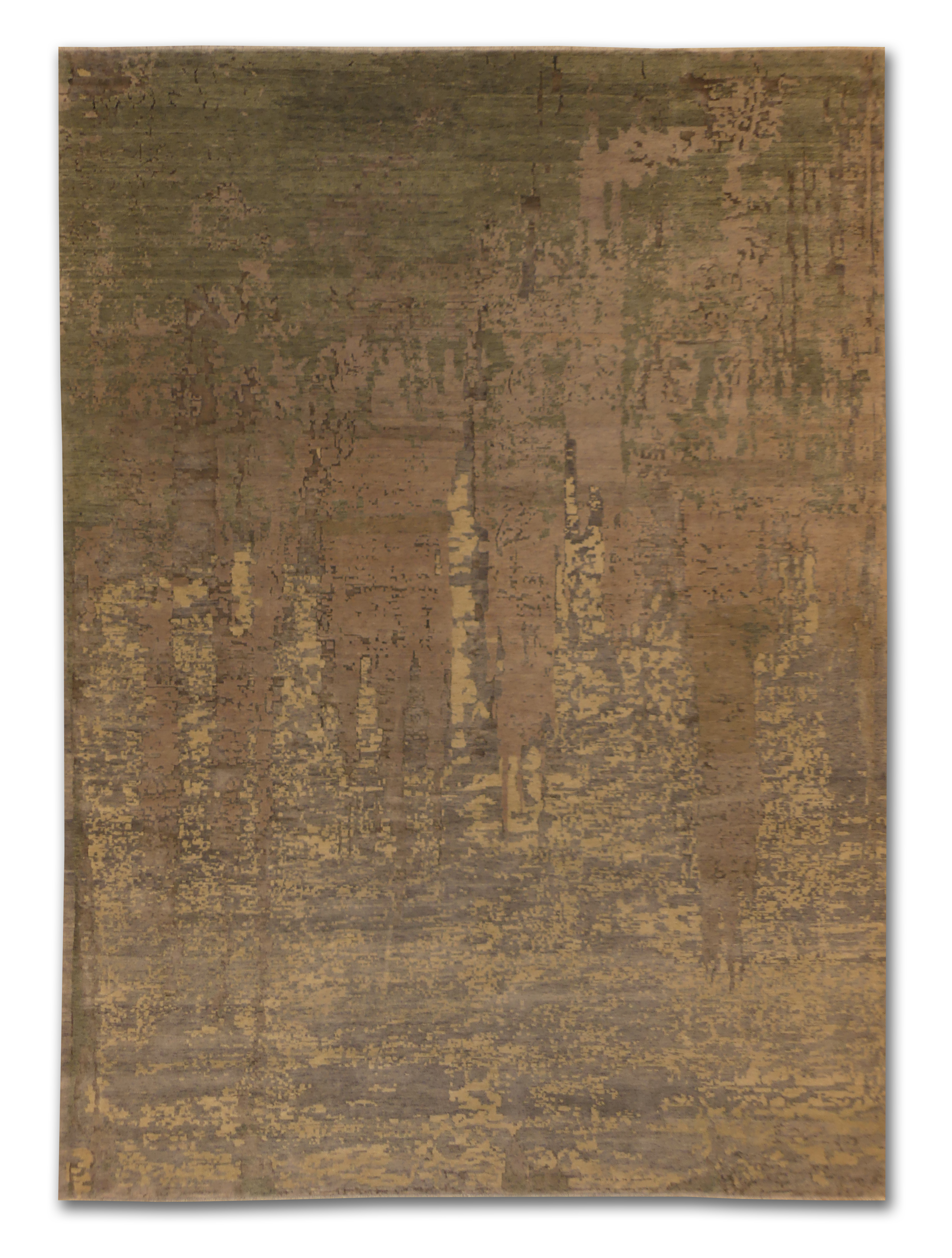 Lustrous Hues Abstract Rug MP6375 - 10'3" x 14'1"