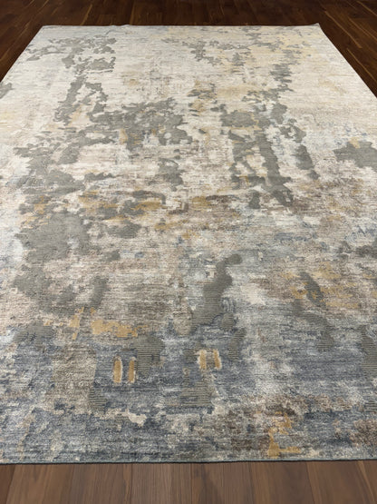 Elegance Abstract Wool/Silk Rug MP6389 - 10 x 13.10