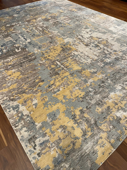Elegance Abstract Wool/Silk Rug MP6389 - 10 x 13.10