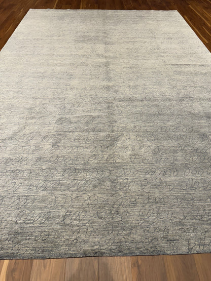 Scripted Elegance Wool Rug MP6390 - 9.8 x 14.3