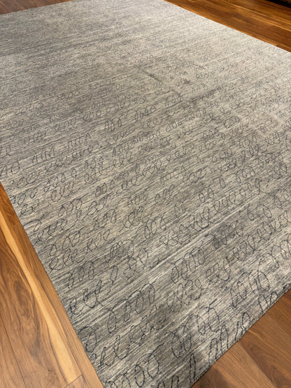 Scripted Elegance Wool Rug MP6390 - 9.8 x 14.3