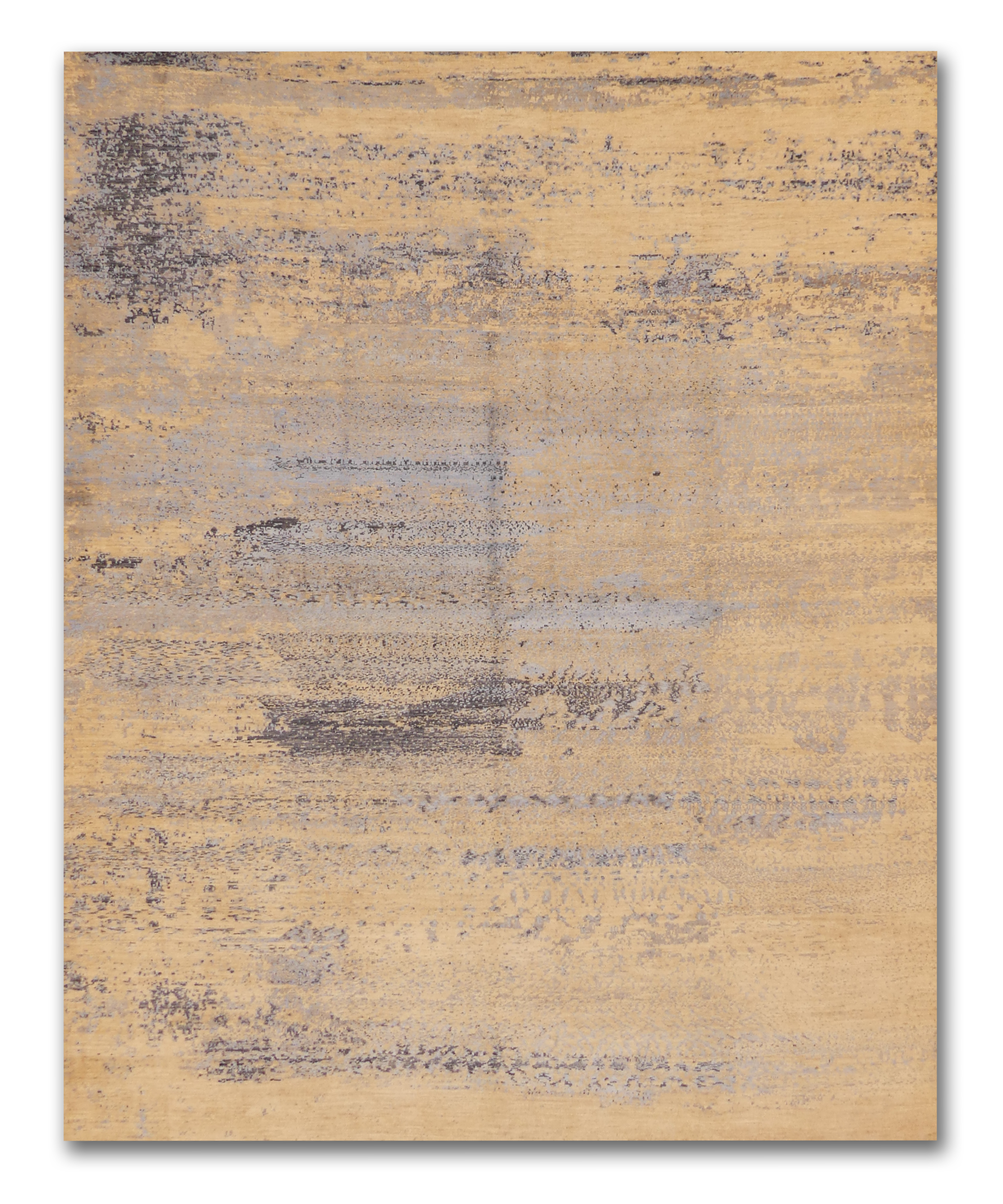 Golden Streak Modern Wool/Silk Rug MP6403 - 8'3" x 10'4"