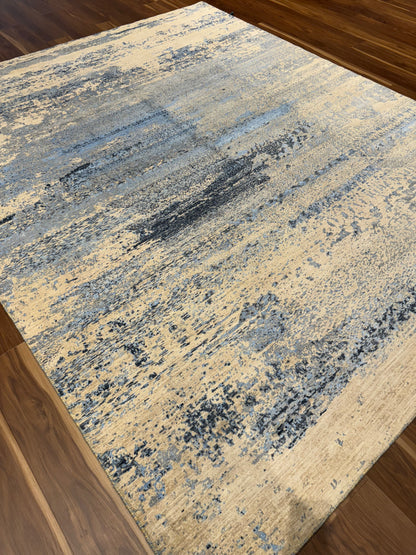 Golden Streak Modern Wool/Silk Rug MP6403 - 8.3 x 10.4