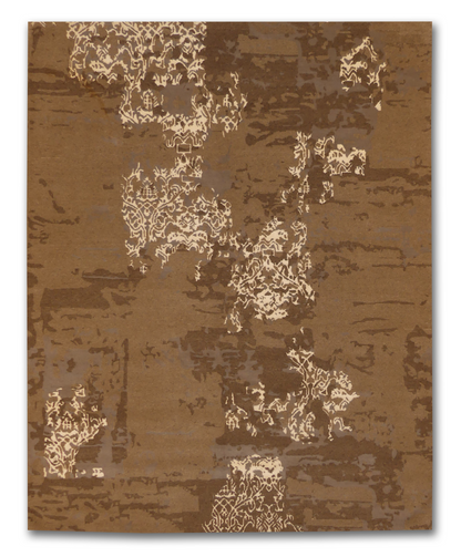 Abstract Arbor Wool/Silk Rug MP6405 - 8 x 10.2