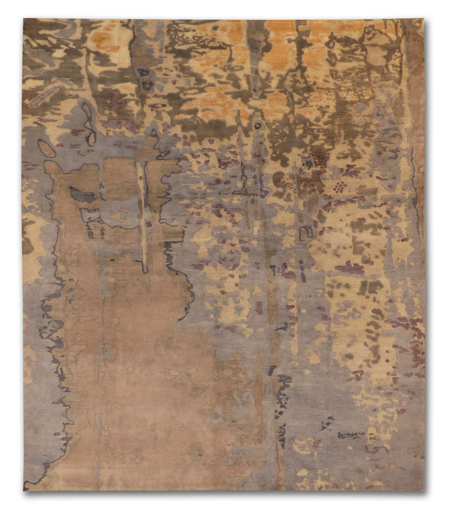 Earthen Hues Abstract Art Rug MP6406 - 7 x 10