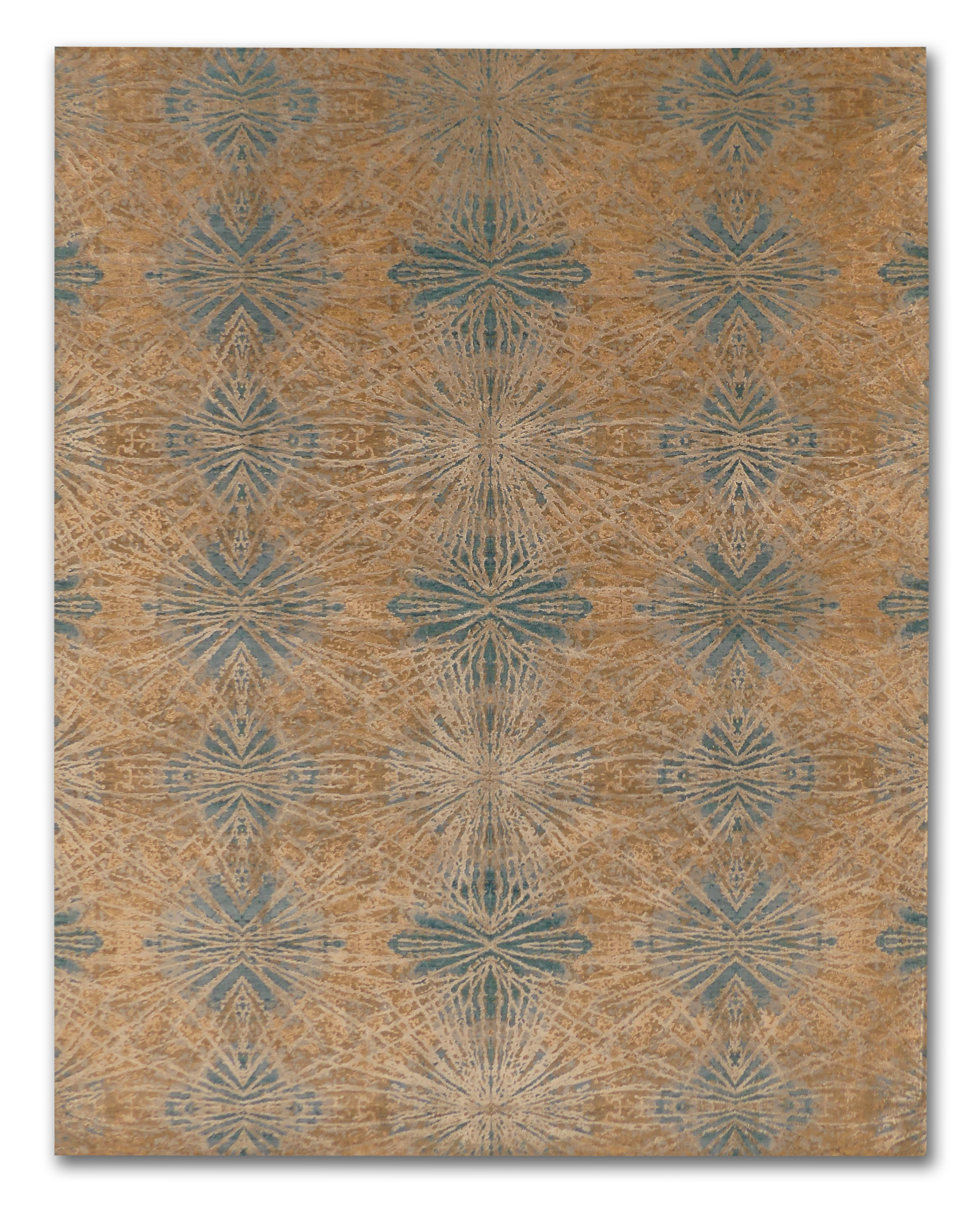 Geometric Elegance Silk Rug MP6410 - 8' x 10'