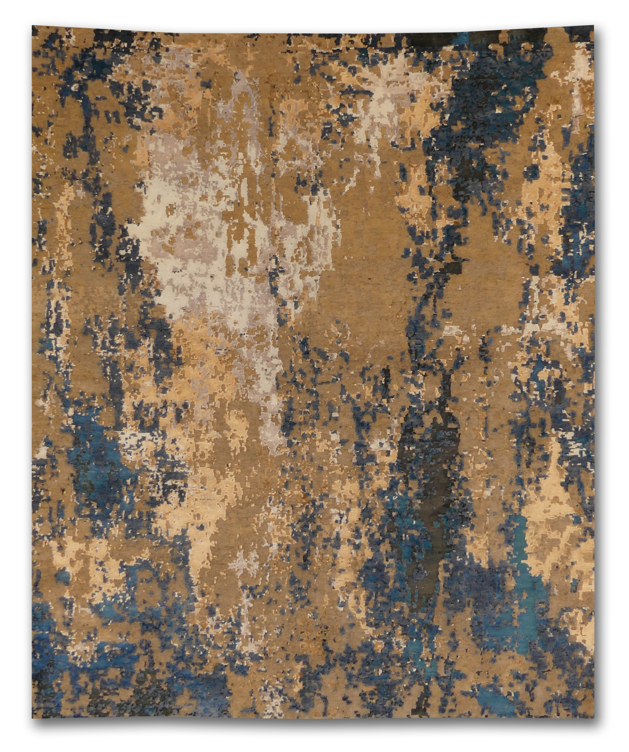 Cosmic Artistry Modern Abstract Wool/Silk Rug MP6411 - 8'1" x 9'9"