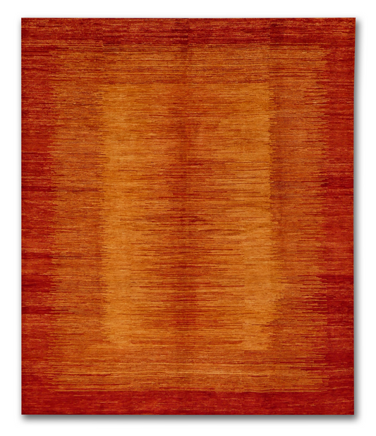 MP6413 [Gabbeh] Warm Ember Gabbeh Wool Rug