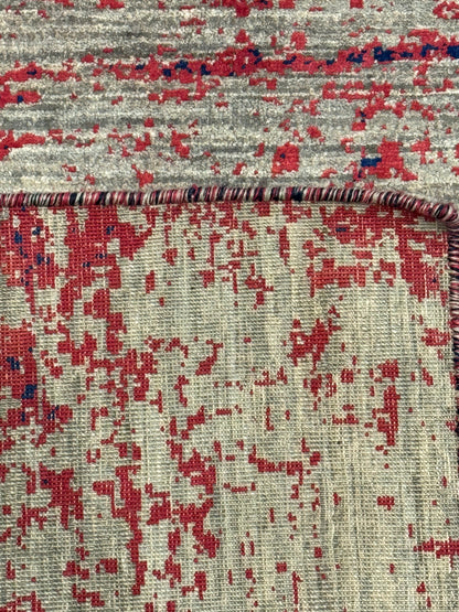 Abstract Expressionist Luxury Wool/Silk Rug MP6414 - 8.4 x 10.5