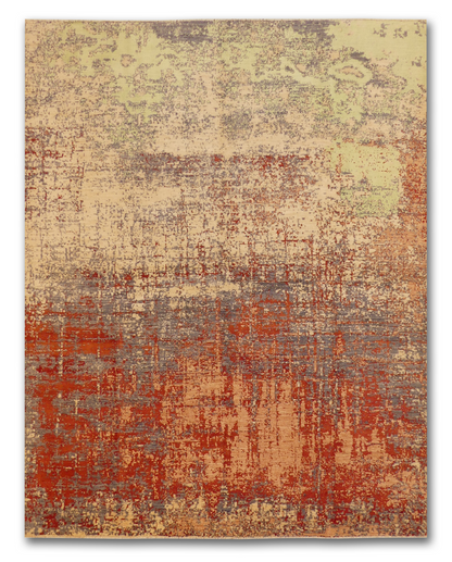 Abstract Elegance Wool/Silk Area Rug MP6422 - 7.11 x 10