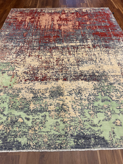 Abstract Elegance Wool/Silk Area Rug MP6422 - 7.11 x 10