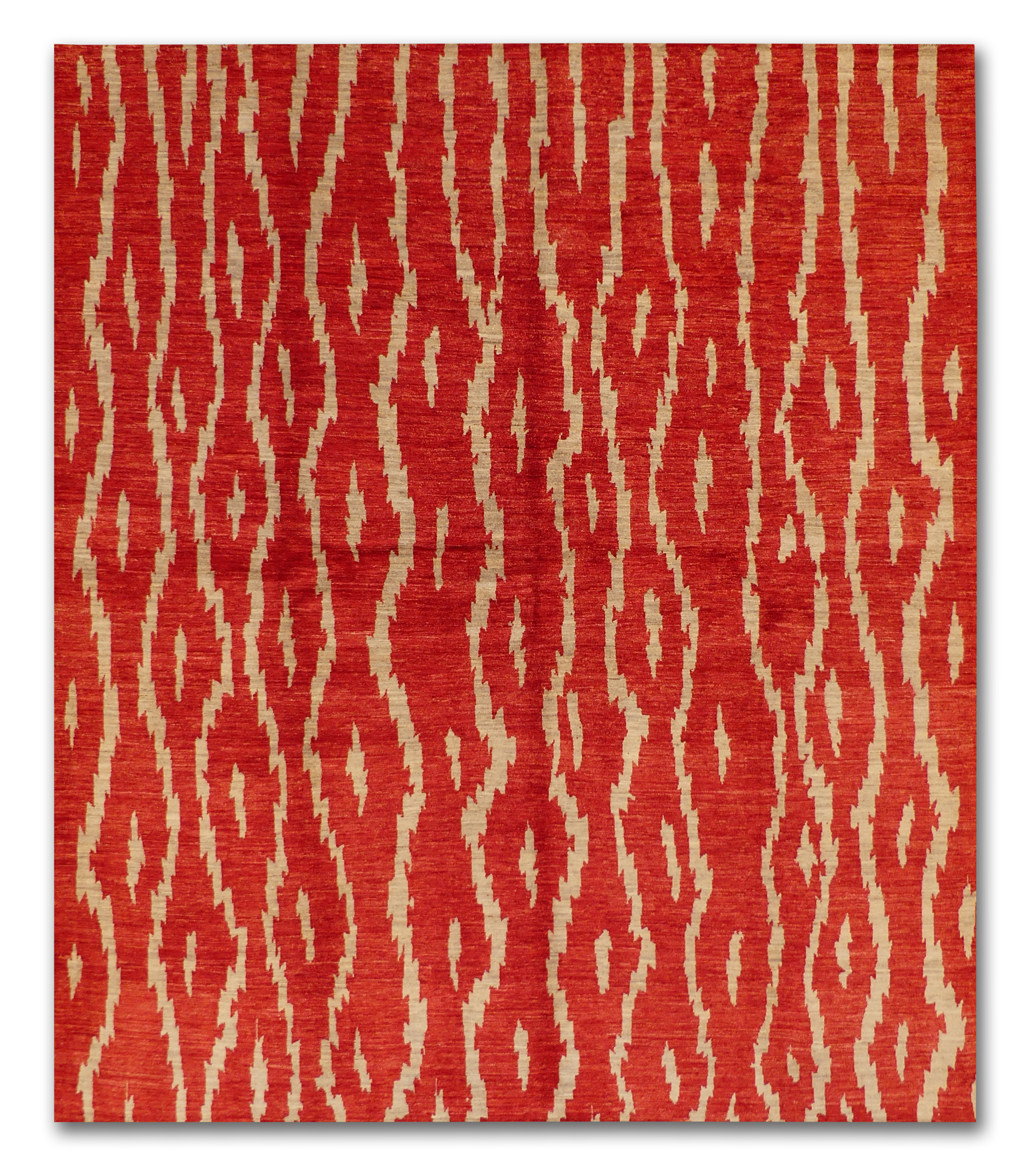 Contemporary Geometric Gabbeh Wool Rug MP6436 - 8' x 9'6"