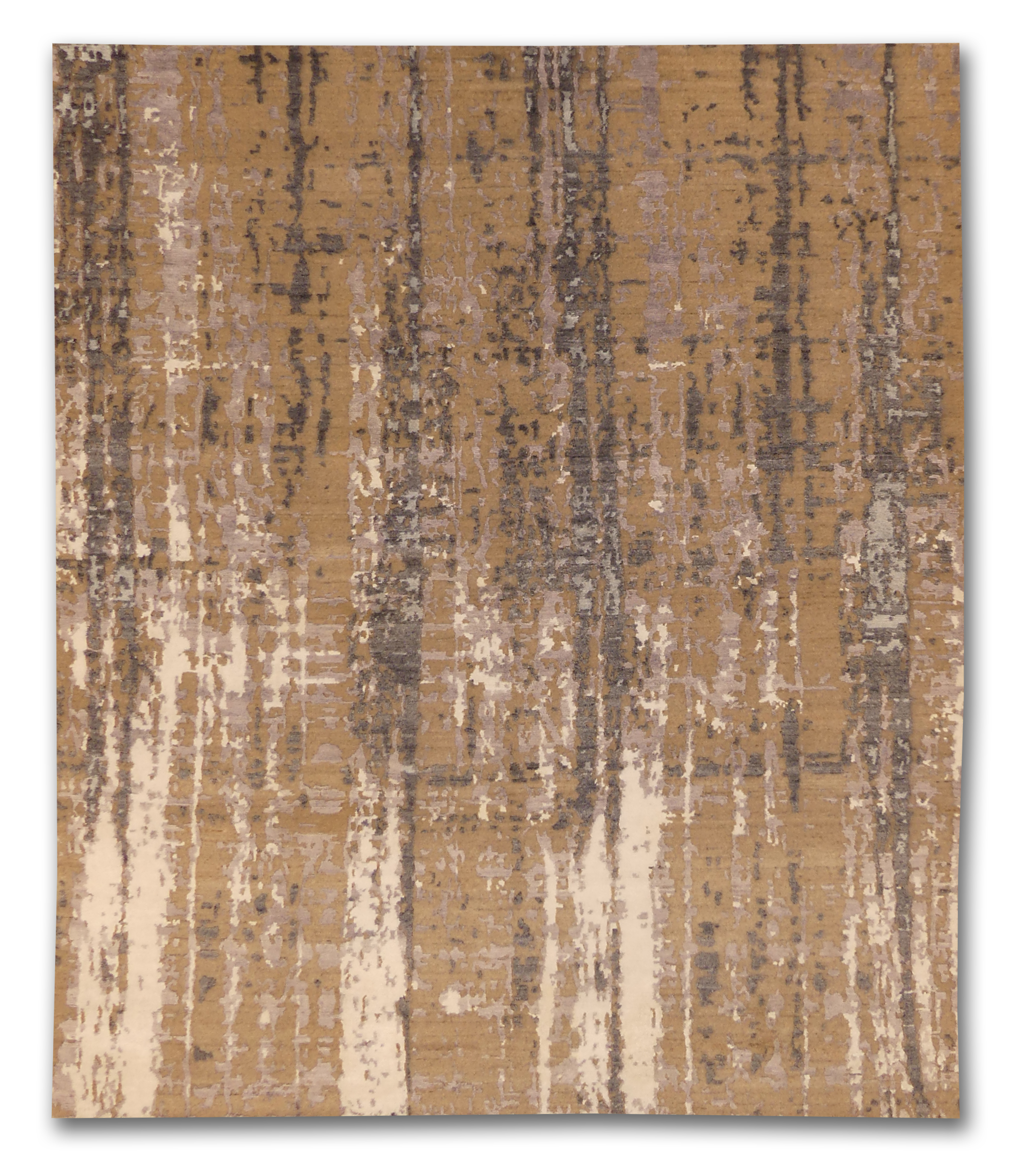 Abstract Terrain Wool/Silk Rug MP6442 - 8' x 9'6"