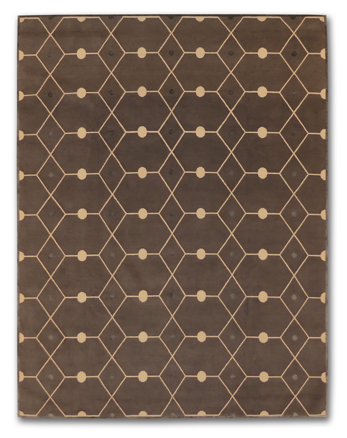 Geometric Elegance Wool/Silk Rug MP6445 - 8 x 10