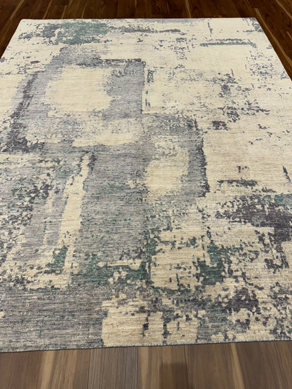Modern Elegance Abstract Wool/Silk Rug MP6448 - 7.9 x 9.8