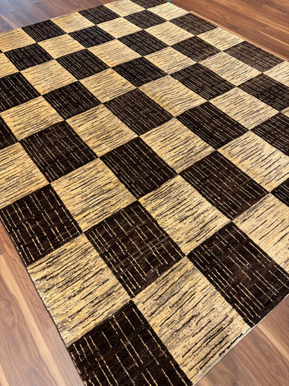 Geometric Elegance Wool/Silk Rug MP6455 - 8.2 x 12