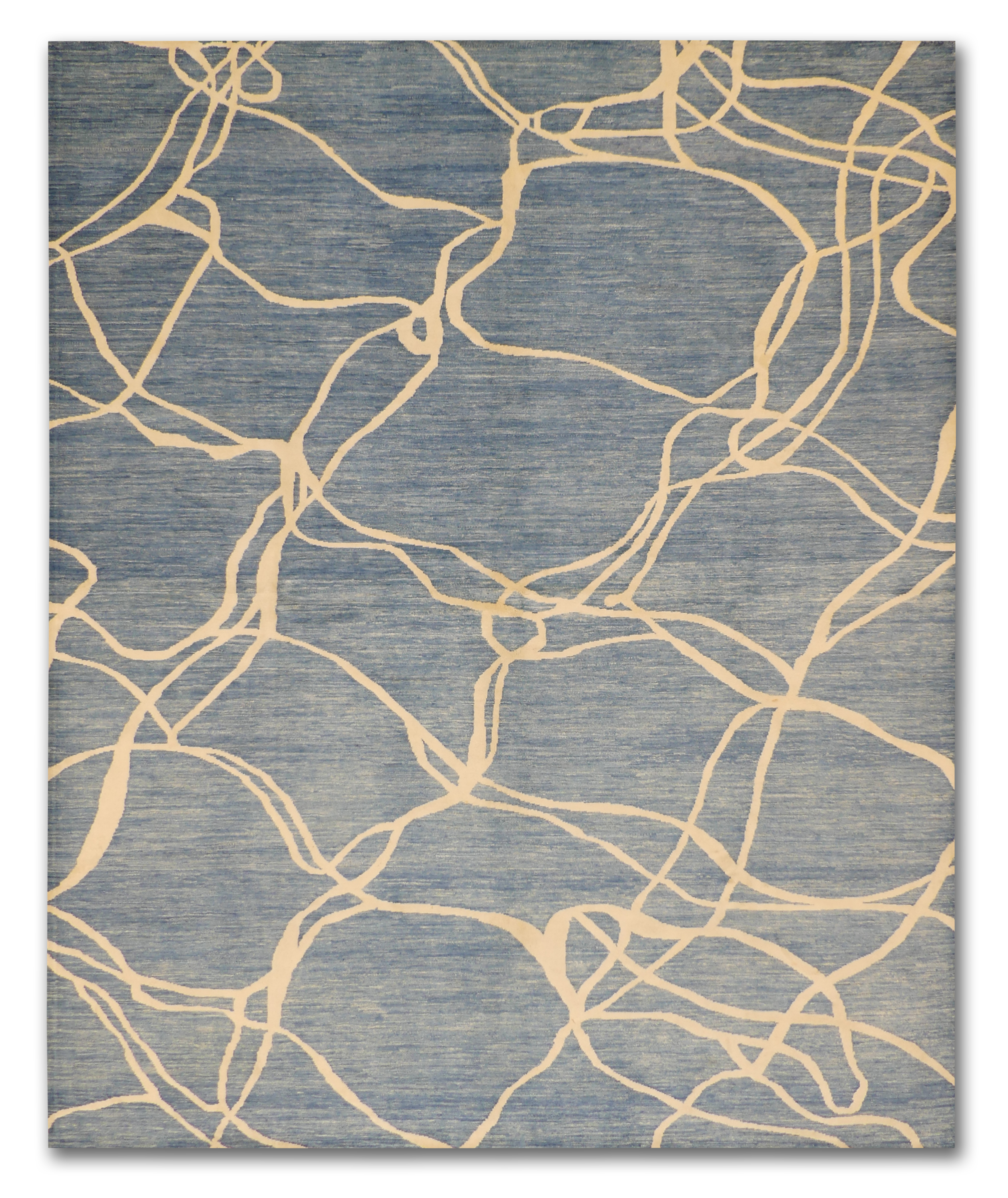 Serenity Abstract Wool Gabbeh MP6470 - 7'10" x 9'9"