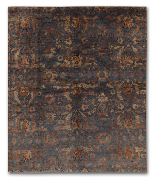 Modern Elegance Floral Wool/Silk Rug MP6485 - 8 x 10