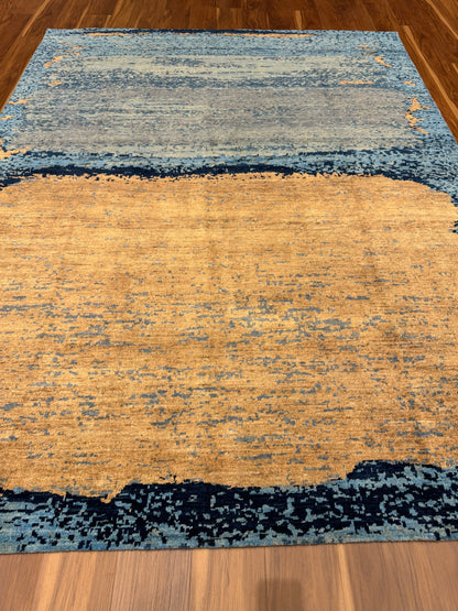 Modern Abstract Wool Rug MP6495 - 7.8 x 10.1