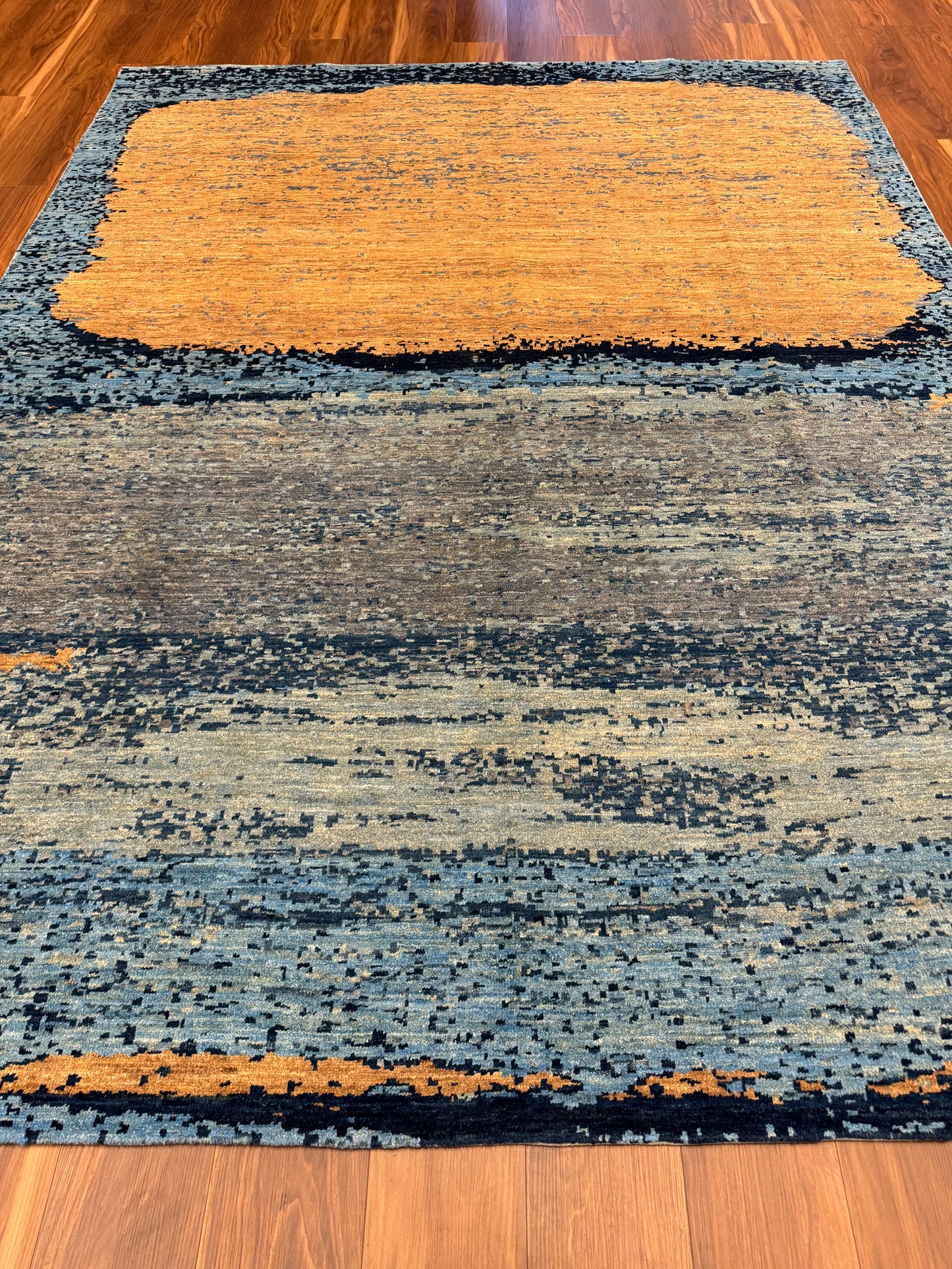 Modern Abstract Wool Rug MP6495 - 7.8 x 10.1