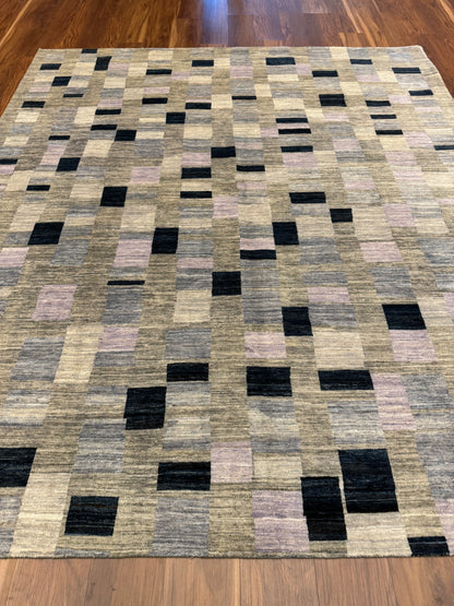 Geometric Elegance Wool Rug MP6496 - 8 x 9.4