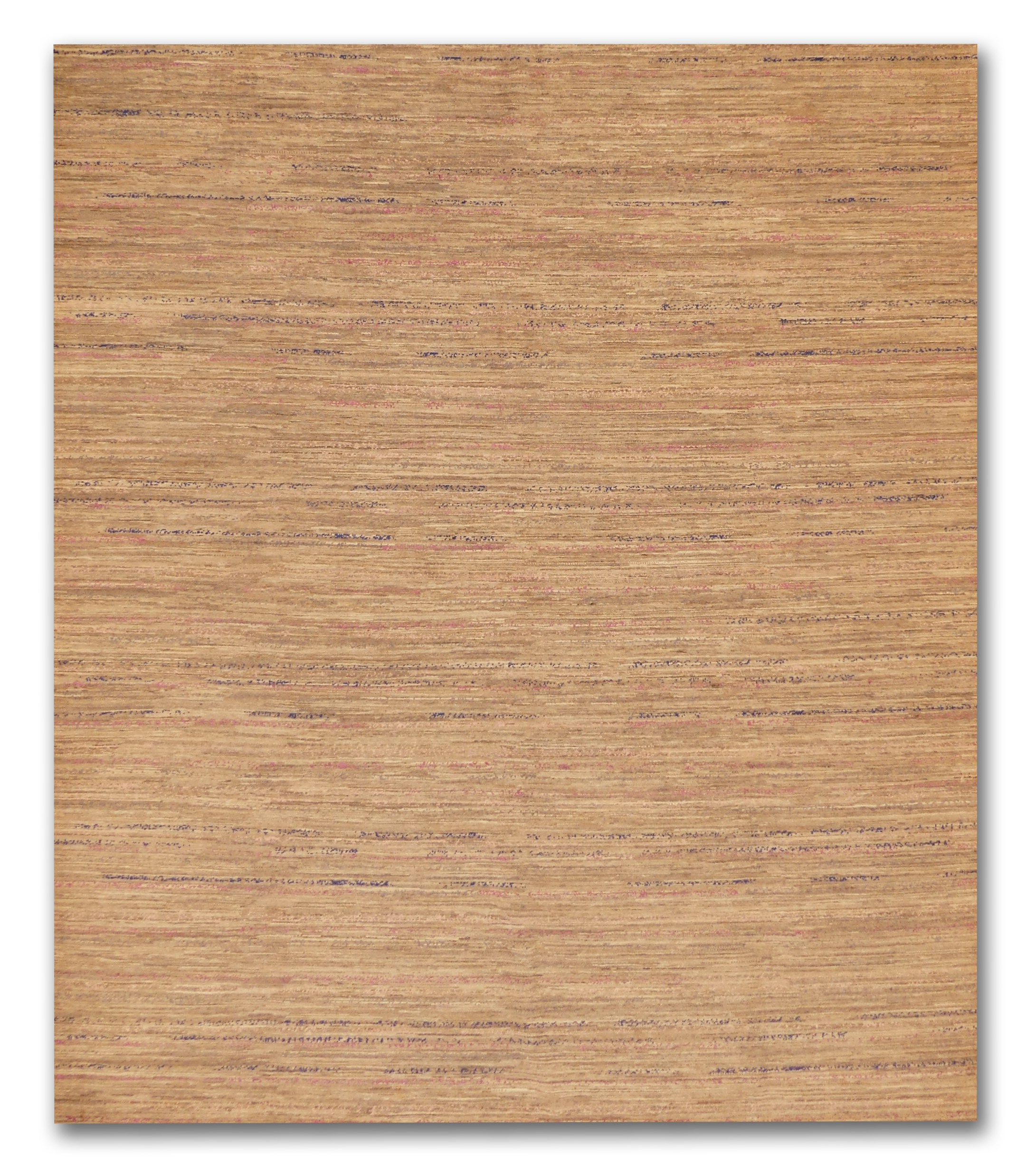 Contemporary Striated Wool Gabbeh MP6497 - 8'1" x 9'7"