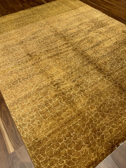 Cellular Charm Modern Wool Rug MP6499 - 8 x 10.1