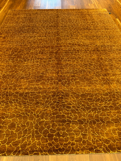 Cellular Charm Modern Wool Rug MP6499 - 8 x 10.1
