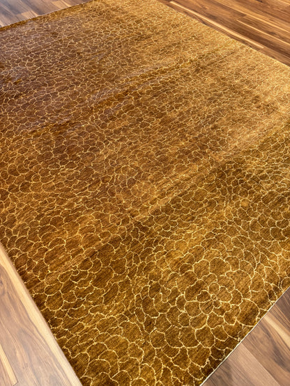 Cellular Charm Modern Wool Rug MP6499 - 8 x 10.1