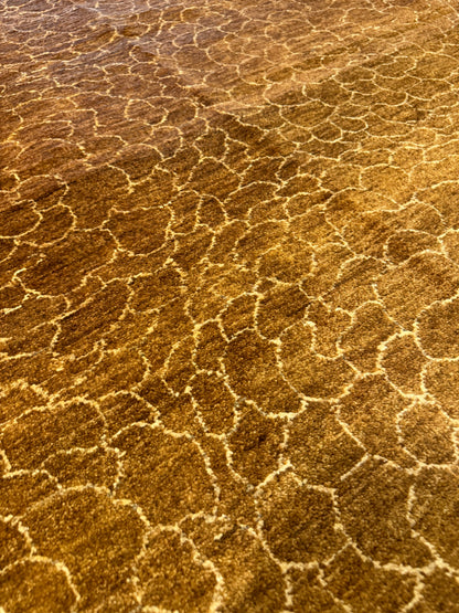 Cellular Charm Modern Wool Rug MP6499 - 8 x 10.1