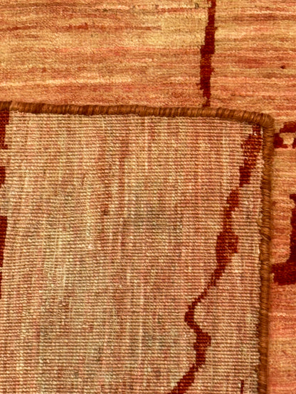 Coral Canvas Modern Wool Rug MP6502 - 8.1 x 9.7