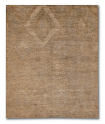 Taupe Tranquility Modern Wool Rug MP6508 - 7.11 x 9.7
