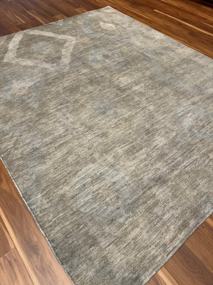 Taupe Tranquility Modern Wool Rug MP6508 - 7.11 x 9.7