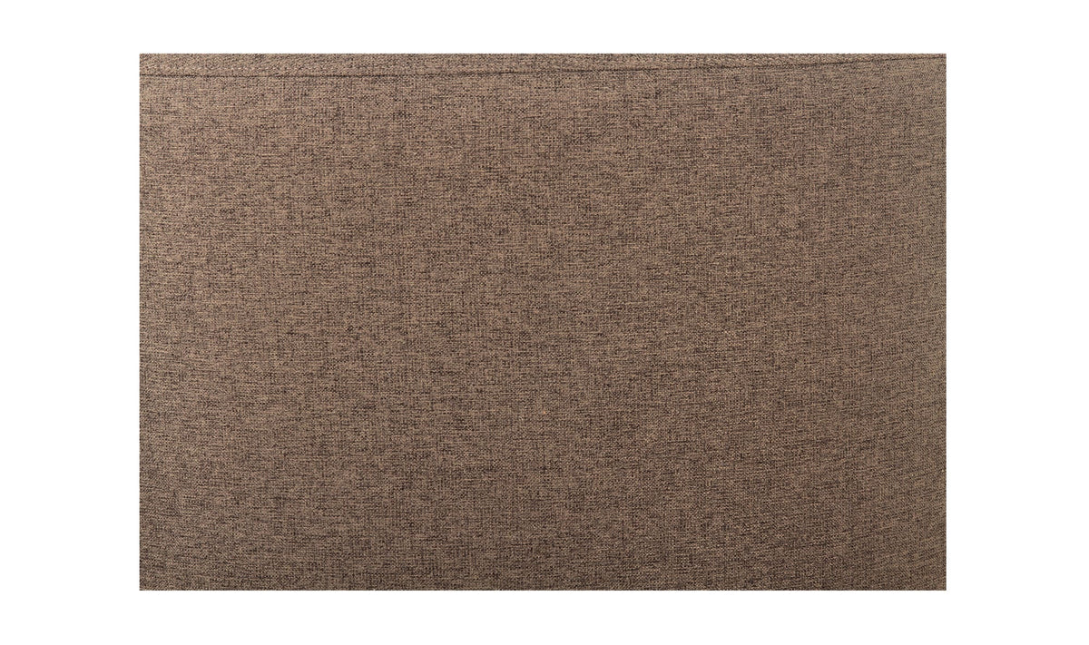 32" Brown Upholstered Swivel Accent Chair